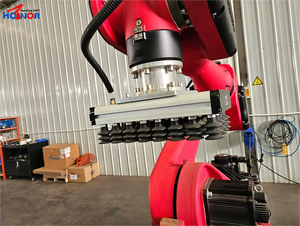 Empaquetador de cajas robóticas de carga superior y sistema para máquinas de sellado de cajas de cartón incluidas para recoger y colocar <span class=keywords><strong>Robot</strong></span> paletizador - Product Image 4