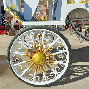 Carruaje de Caballos, Vagón Medieval Eléctrico, Vagón Gitano de Caballos, Carro de Caballos, Vagón Medieval Cubierto - Product Image 5