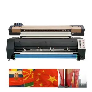 Popularidade Digital grande formato têxtil impressora sublimação impressora 5113 cabeça bandeira bandeira impressão máquina