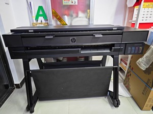 Imprimante CAD sans fil grand format H P DesignJet T908 36 pouces, imprimante à <span class=keywords><strong>jet</strong></span> <span class=keywords><strong>d</strong></span>'<span class=keywords><strong>encre</strong></span> pigmentée multifonctionnelle - Product Image 4