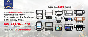 Cadre de Console de lecteur <span class=keywords><strong>DVD</strong></span> de voiture en polymère haute densité de remplacement direct pour Volkswagen Bora 2012-2015 pièces de haute qualité - Product Image 4