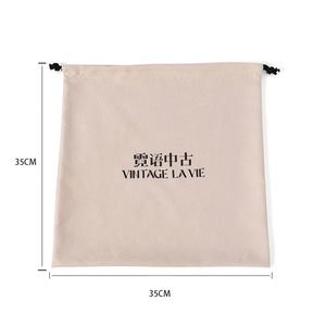 Sac à cordon en velours soyeux personnalisé pour chaussures, vêtements, bijoux, pochette d'emballage, impression sérigraphique, vente en gros, MOQ 100 pièces, 3-5 jours - Product Image 2
