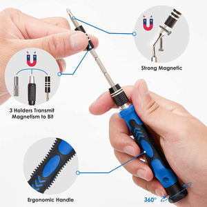 Juego de herramientas de destornillador de precisión portátil 142 en 1, 120 puntas de destornillador para reparación y desmontaje de teléfonos móviles - Product Image 3