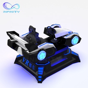 Simulateur de course automobile de réalité virtuelle pour enfants, jeu de course de voiture VR, configuration complète de simulateur de course VR - Product Image 4
