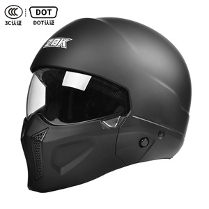 <span class=keywords><strong>Casco</strong></span> Personalizado de Alta Calidad al por Mayor, con Certificación DOT, Protector de Barbilla <span class=keywords><strong>Desmontable</strong></span>, Ventilado, 3 en 1, para Motociclismo - Product Image 6