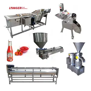 Factory Sale Date Paste Machinery Fruit Jam Production Line Tomato Paste Processing Plant