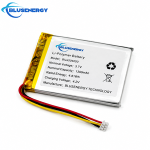 ผู้จัดจำหน่ายแบตเตอรี่ 504050 3.7V 1300mAh แบตเตอรี่ลิเธียมโพลิเมอร์ แบตเตอรี่ลิโพ สำหรับอุปกรณ์รักษาสิ่งแวดล้อม - Product Image 1