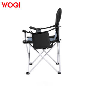 Silla Plegable Woqi 59X59X99cm, Silla de Jardín Plegable Rectangular de Textil, Diseño Contemporáneo para Uso en Exteriores - Product Image 4