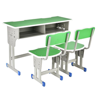 Étudiant primaire de BJZX-7 qualité lisant des élèves tables simples chaise d'école Premium