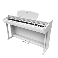 Professional Electric Wooden Upright Digital Piano 88-Key Graded Hammer Action Keyboard 147 Selectable Voices String Pedal