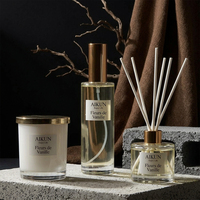AIKUN Handgefertigtes Ätherisches Öl Raumduft-Diffusor Duftkerzen-Geschenkset mit Luxusbox für Heim- und Hochzeitsdekoration