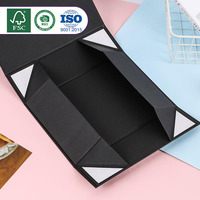 Boîte cadeau magnétique pliable professionnelle Hong Sheng, couleur et taille personnalisées, fermeture magnétique