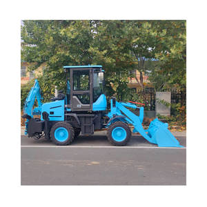 Chargeuse-pelleteuse compacte 4x4 avec godet de chargeur frontal, équipée de composants essentiels du moteur et de la boîte de vitesses - Product Image 3