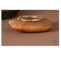 Bague de mariage minimaliste demi-éternité classique en or jaune 14K plaqué, avec diamant de laboratoire, pour femme, idéale pour les fêtes et anniversaires