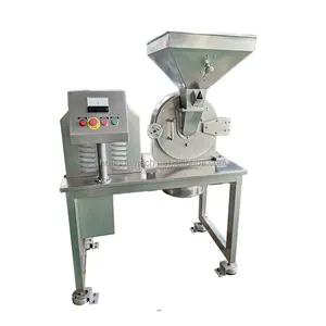 Fresadora industrial de alimentos, máquina trituradora de polvo de acero inoxidable para molienda de especias secas, trituradora de arroz