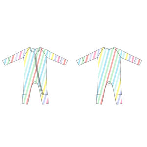 कस्टम बांस बेबी पजामा की जैविक मुलाकात के लिए बेबी बेबी पजामा - Product Image 4