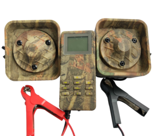 Dispositivo Richiamo per Caccia Lettore Mp3 per Uccelli con Canti di Gufo Anatra Piccione e Quaglia Altoparlante Incorporato da 50W per Attirare Uccelli - Product Image 1