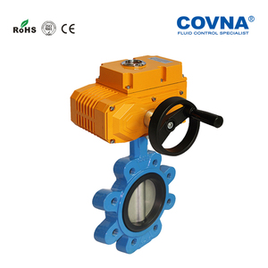 Válvula de Mariposa Motorizada Automática de Acero Inoxidable SS316 con Revestimiento de PTFE de 12V COVNA - Product Image 6