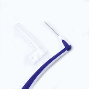 Herramienta de limpieza interdental en ángulo ecológica, limpieza bucal, <span class=keywords><strong>cepillo</strong></span> de <span class=keywords><strong>dientes</strong></span> de plástico en forma de L, <span class=keywords><strong>cepillo</strong></span> interdental portátil para adultos - Product Image 5