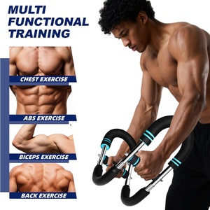 Equipo de Entrenamiento de Fuerza y Músculo Ajustable, Ejercitador de Pecho Portátil, Agarraderas para Gimnasio en Casa, <span class=keywords><strong>Entrenador</strong></span> de Brazos Twister - Product Image 5