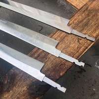 270D1R Hochwertige Küchenteile Kengata Messer Lange Scharfe Ersatz-Damastmesser-Klinge Sakimaru Filetiermesser Damast-Rohklingen
