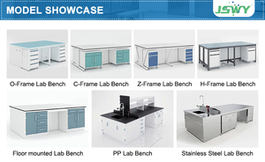 Mesa <span class=keywords><strong>de</strong></span> Laboratorio Modular <span class=keywords><strong>de</strong></span> Acero Moderna WUY con Altura Ajustable y Soporte Postventa para Centros <span class=keywords><strong>de</strong></span> Investigación y Escuelas - Product Image 4