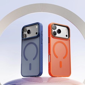 Étui magnétique PC antidérapant givré translucide pour <span class=keywords><strong>iphone</strong></span> 17 Air 16 16e 15 14 13 12 <span class=keywords><strong>11</strong></span> Pro Max Plus Charge sans fil de protection - Product Image 3