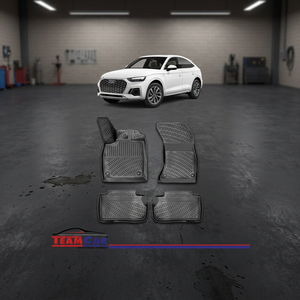 Tapis de sol noir 3D sur mesure pour Audi Q5 Sportback 2020 et modèles suivants, taille unique, fabriqué en Turquie - Product Image 2