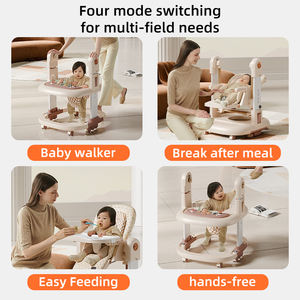 3 In 1 Babyvoedingsstoel En Opvouwbare Draagbare Multifunctionele Verstelbare Kinderstoel Voor Babyvoeding - Product Image 3