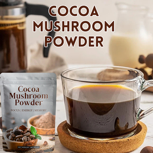 Cacao en Polvo Orgánico con Hongo Reishi, Sin Lácteos, con Coco y Hongo, para Aliviar el Estrés - Product Image 2