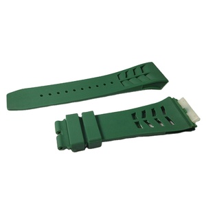 Cinturino per orologio in Silicone di vendita calda 25mm RM53/055/011 cinturino per cassa dell'orologio con tappo a vite - Product Image 1