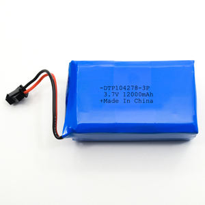 High energy density 104278 4P 12Ah battery rechargeable <span class=keywords><strong>3</strong></span>,7 v - Product Image 1