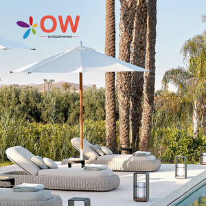 Chaise longue d'extérieur <span class=keywords><strong>pour</strong></span> hôtel Chaise longue <span class=keywords><strong>de</strong></span> plage avec cadre en aluminium Chaise longue <span class=keywords><strong>de</strong></span> <span class=keywords><strong>jardin</strong></span> en rotin <span class=keywords><strong>pour</strong></span> <span class=keywords><strong>terrasse</strong></span> et bain <span class=keywords><strong>de</strong></span> soleil - Product Image 3