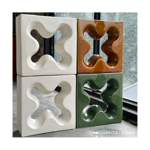 Autoclaved ngoài trời không gian thương mại vườn & phòng khách trang trí 195x195mm rỗng firebrick gạch mỏng tính năng - Product Image 2