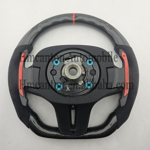 Volant de direction de voiture en fibre de carbone Alcantara LED de qualité supérieure pour BMW G20 G28 G29 G30 G32 G38 G11 - Product Image 6