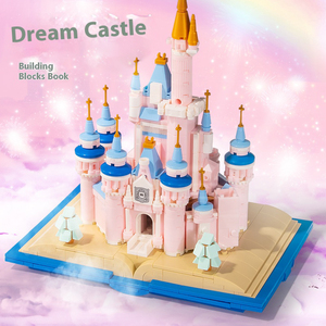MJI 13011 768 pièces château rose princesse maison de rêve MOC Puzzle briques assemblées blocs de construction ensemble figurines enfants jouets - Product Image 2