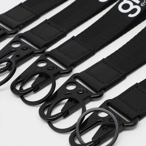 Custom Silk Printing Logo E-commerce Company Promotional Gift Personalized High Quality Nylon Key Holder <b>Lanyard</b> - Product Image 4