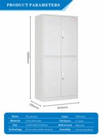 Archivadores Modulares de Acero con Marco Ajustable y Bloqueable para Uso Hospitalario, Diseño Moderno, Gran Capacidad de Almacenamiento