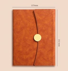 OEM New Premium <b>Spiral</b> <b>A5</b> <b>Notebook</b> with Custom Tri-Fold Design Ribbon Bookmark Pen Holder 100 Sheets - Product Image 2