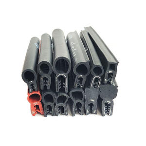 แถบยางขอบตู้แบบคอมโพสิต ปิดผนึก รูปตัวยู ป้องกันการกระแทก ทนทานต่อการสึกหรอ - Product Image 1