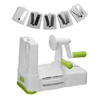 Fullstar Spiralizer Vegetable Slicer with 4 Blades - White for sale online