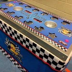 Máquina recreativa de alquiler: Juego de arcade Pluck a Duck Buzz Wire, desafío interactivo de habilidad, máquina de entretenimiento eléctrica de metal para alquiler de equipos de juegos infantiles. - Product Image 4