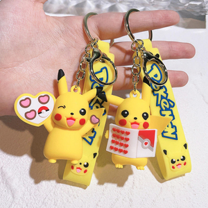 QY Llavero Anime Japonés 3D PVC Personaje De Dibujos Colgante De Goma Regalo Coleccionable Para Fans - Product Image 1