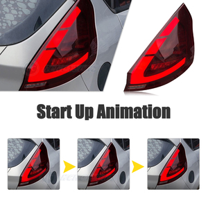 HCMOTIONZ Assemblage 2008-2019 Accessoires <span class=keywords><strong>Feux</strong></span> Arrière Démarrage Animation <span class=keywords><strong>Feux</strong></span> Arrière LED Pour <span class=keywords><strong>Ford</strong></span> <span class=keywords><strong>Fiesta</strong></span> 6th Gen - Product Image 5