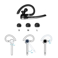 Grosir Headphone Bluetooth peredam bising Headset nirkabel komunikasi dengan kotak pengisi daya