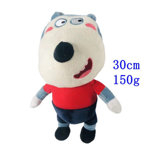 Peluche de dessin animé familial Wolfoo de 30cm, poupées en peluche douces de <span class=keywords><strong>Lucy</strong></span> et personnages d'animation Peluches à faible quantité minimale de commande - Product Image 4