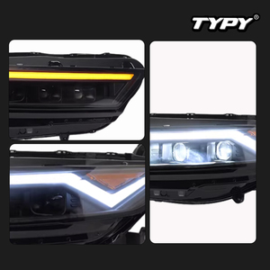 Conjunto de faros delanteros para Accord de 11.ª generación 2023-2025; Lente LED estilo Insignia inspirada en Acura con intermitentes secuenciales - Product Image 6