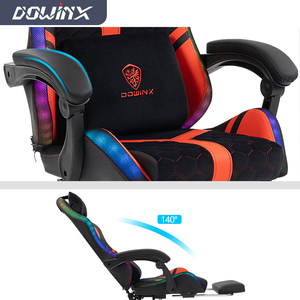 <span class=keywords><strong>2025</strong></span> LED 게이머 의자 도매 게임 의자 회전 철 금속 프레임 저렴한 옵션 RGB 빛나는 사무실 회전 의자 - Product Image 4