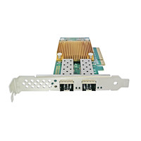 Adaptateur réseau 10GbE double port SFP+ avec contrôleur Intel 82599ES PCIe X8 et garantie de 3 ans - Produits de réseau