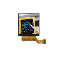 Produk Baru 1.54 "Tampilan Layar Jam Tangan Pintar Lcd Wearable